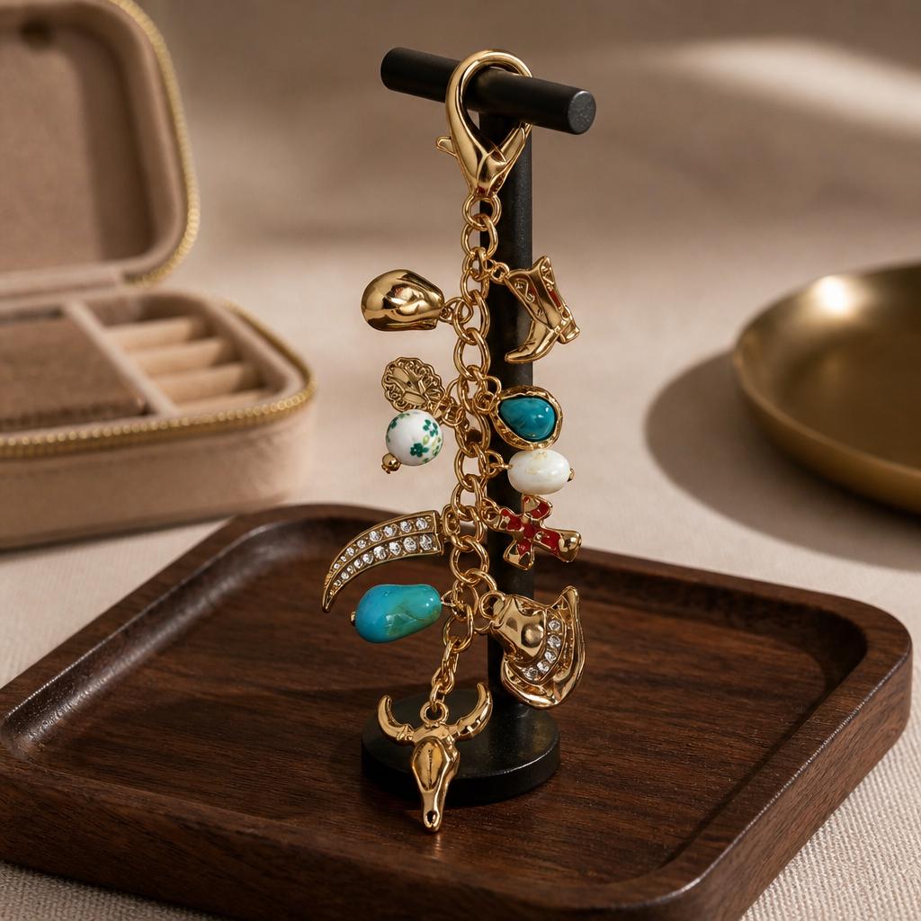 Cowboy Hat Bag Charm