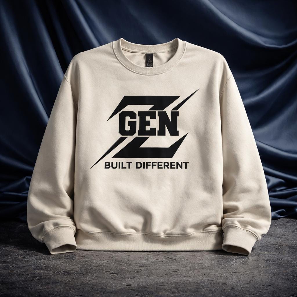 GEN Built Different Graphic Sweatshirt