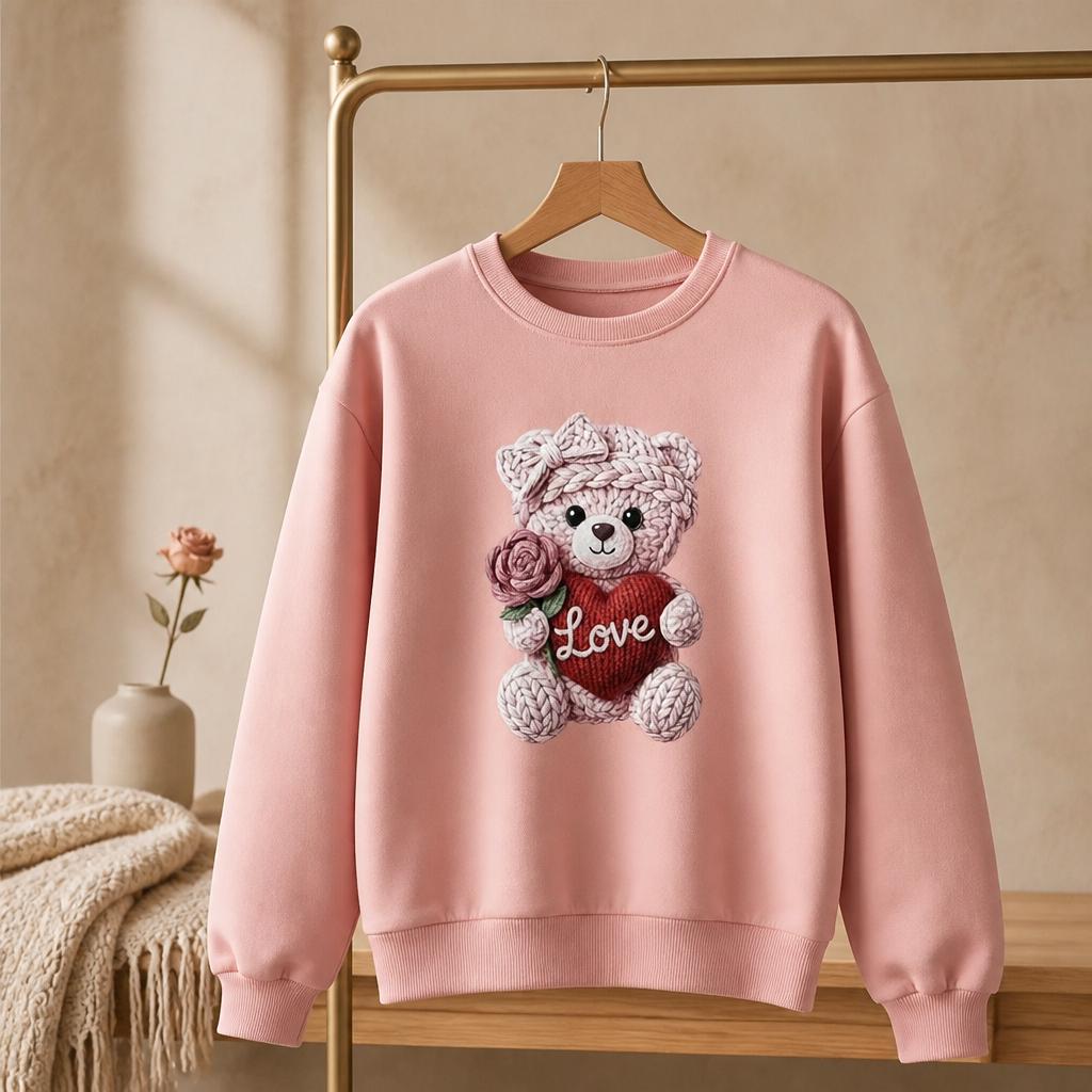 Ultra-Soft Adult Crewneck Sweatshirt - Large