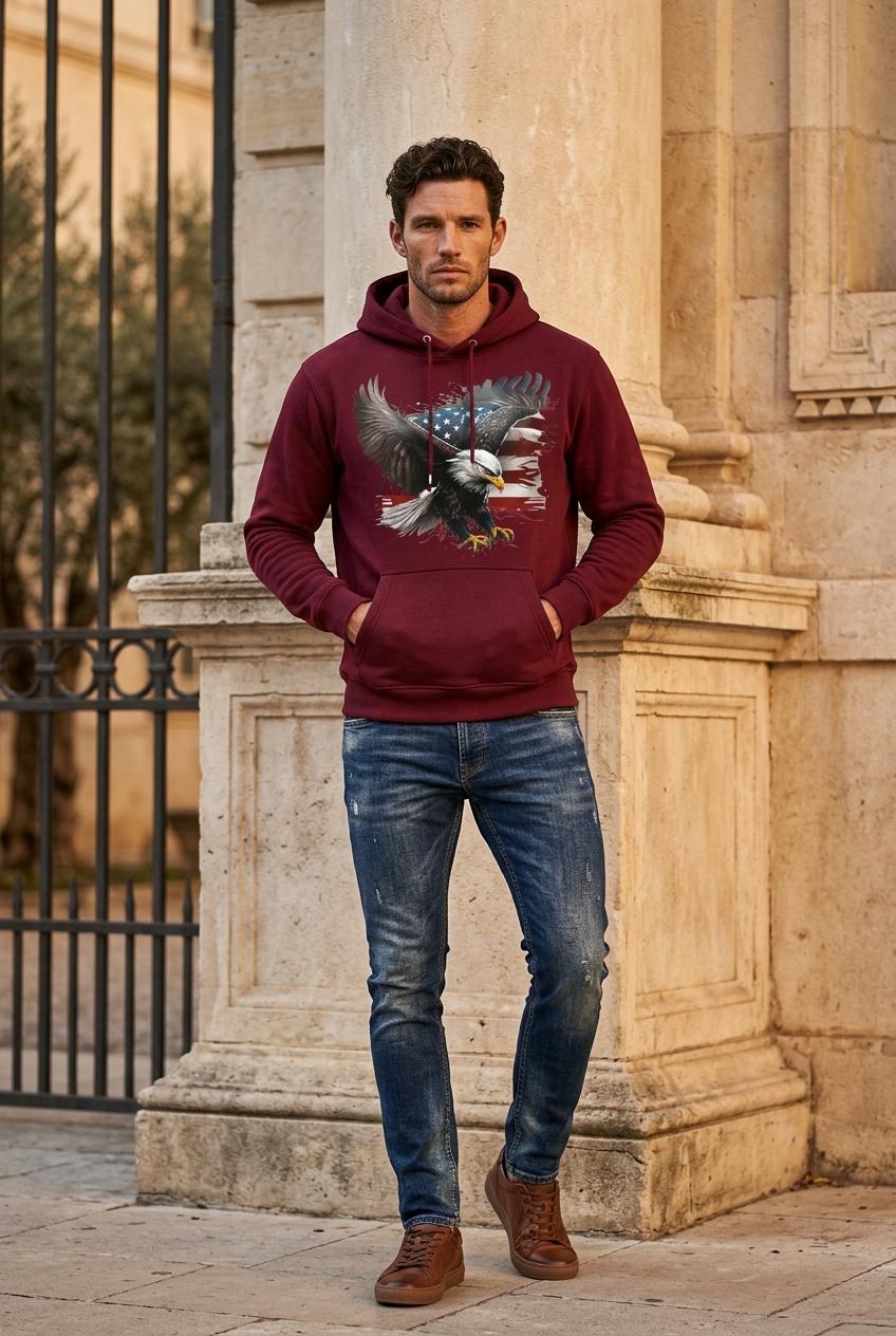 Midweight Graphic Heritage Hoodie