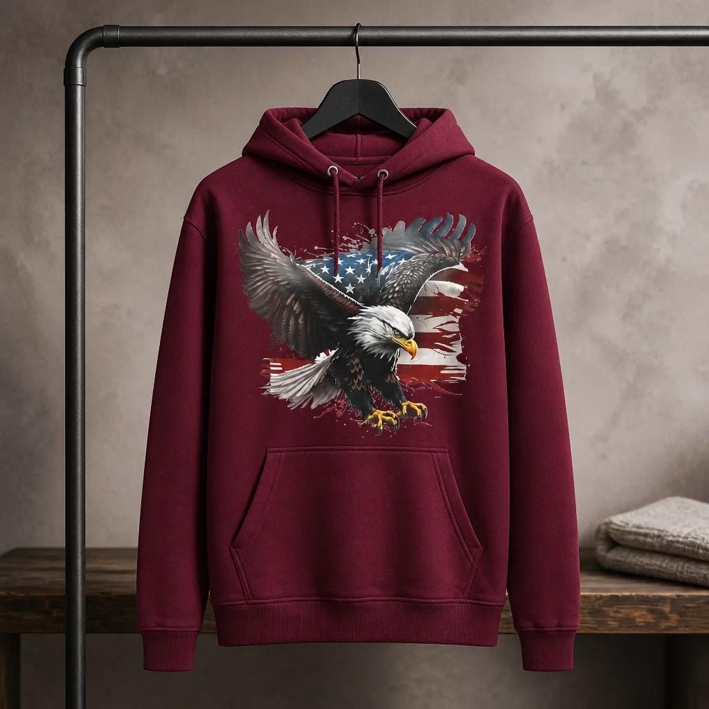 Midweight Graphic Heritage Hoodie