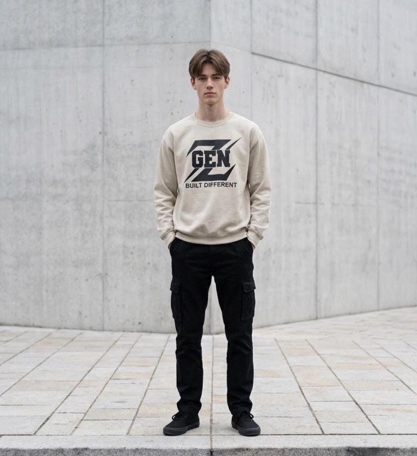 GEN Built Different Graphic Sweatshirt
