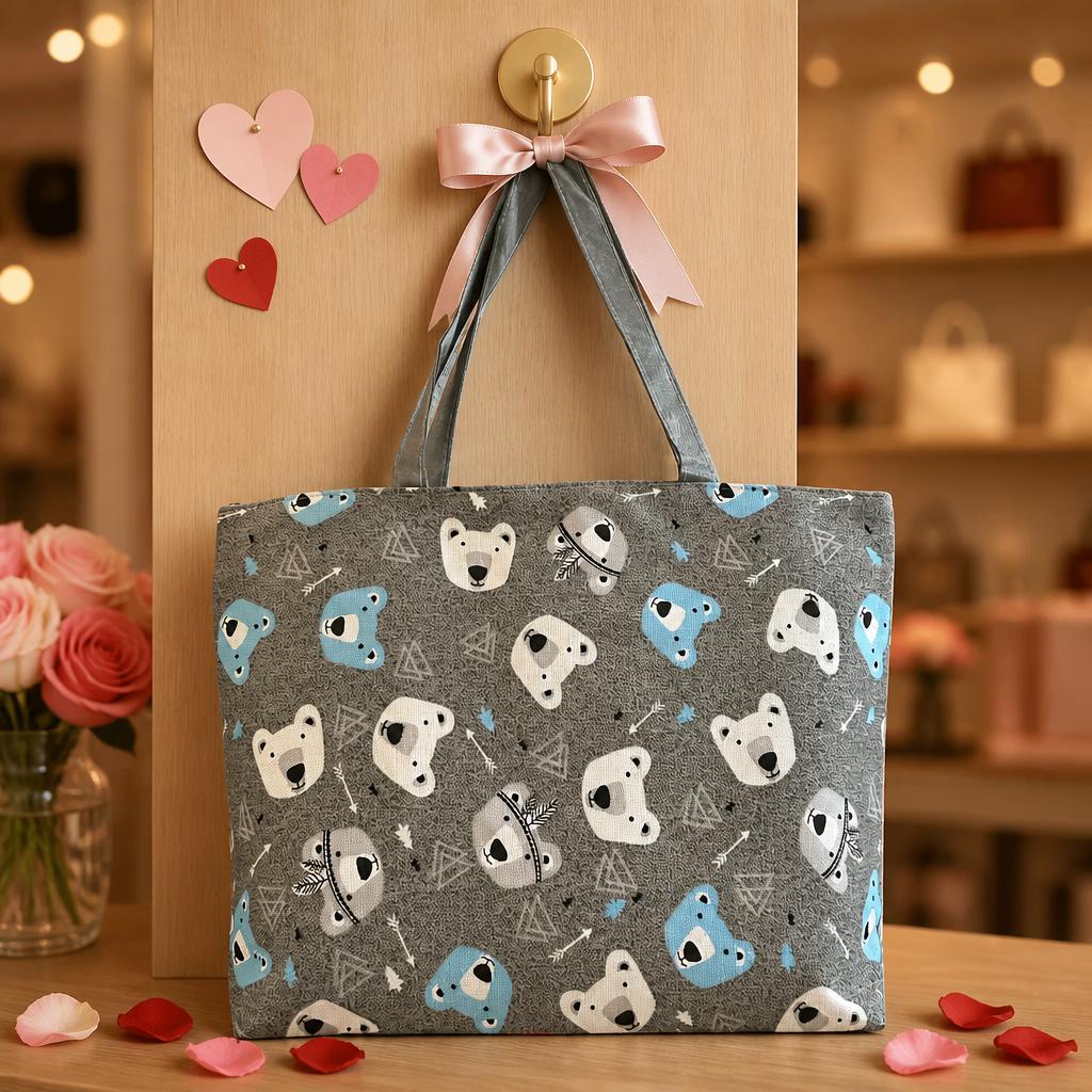 Colorful Canvas Tote Shoulder Bags