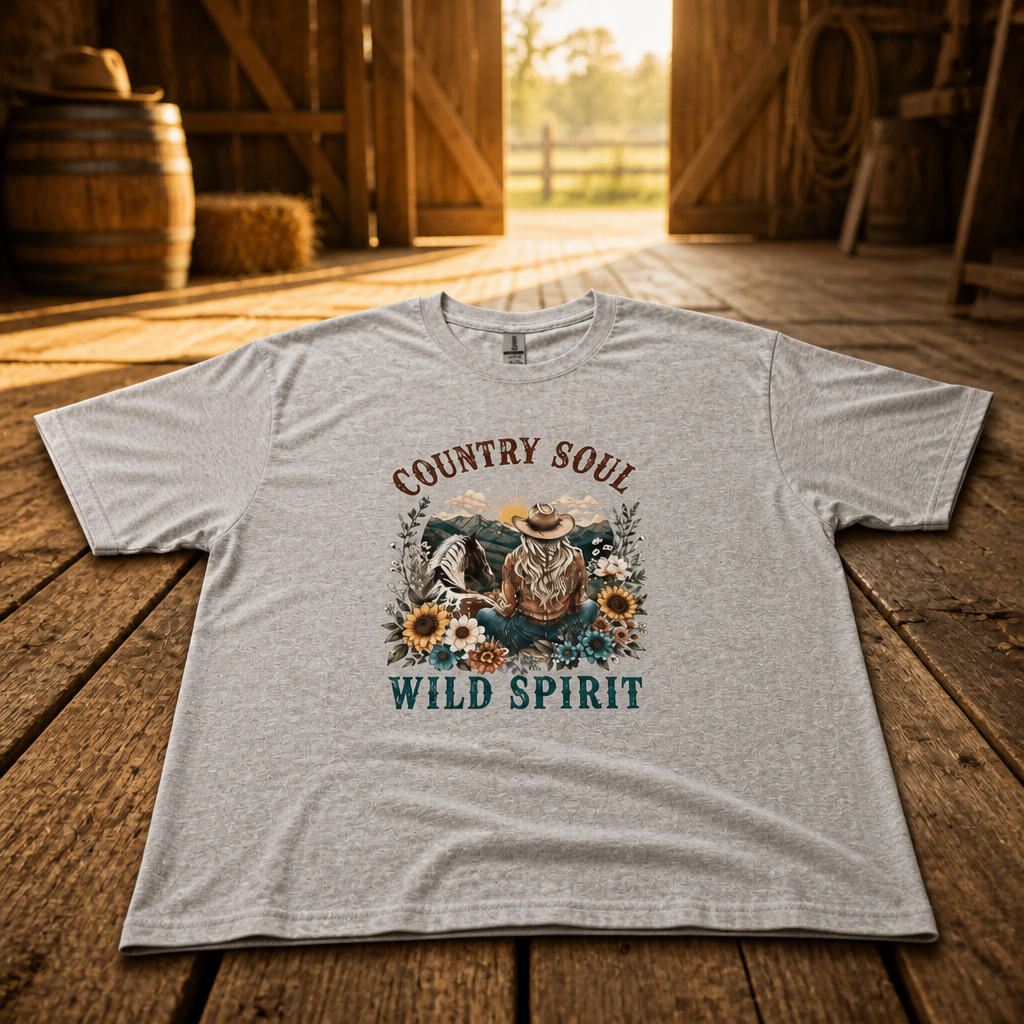 Country Soul Wild Spirit Graphic Tee