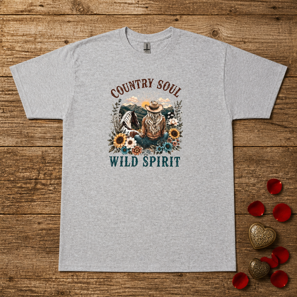 Country Soul Wild Spirit Graphic Tee