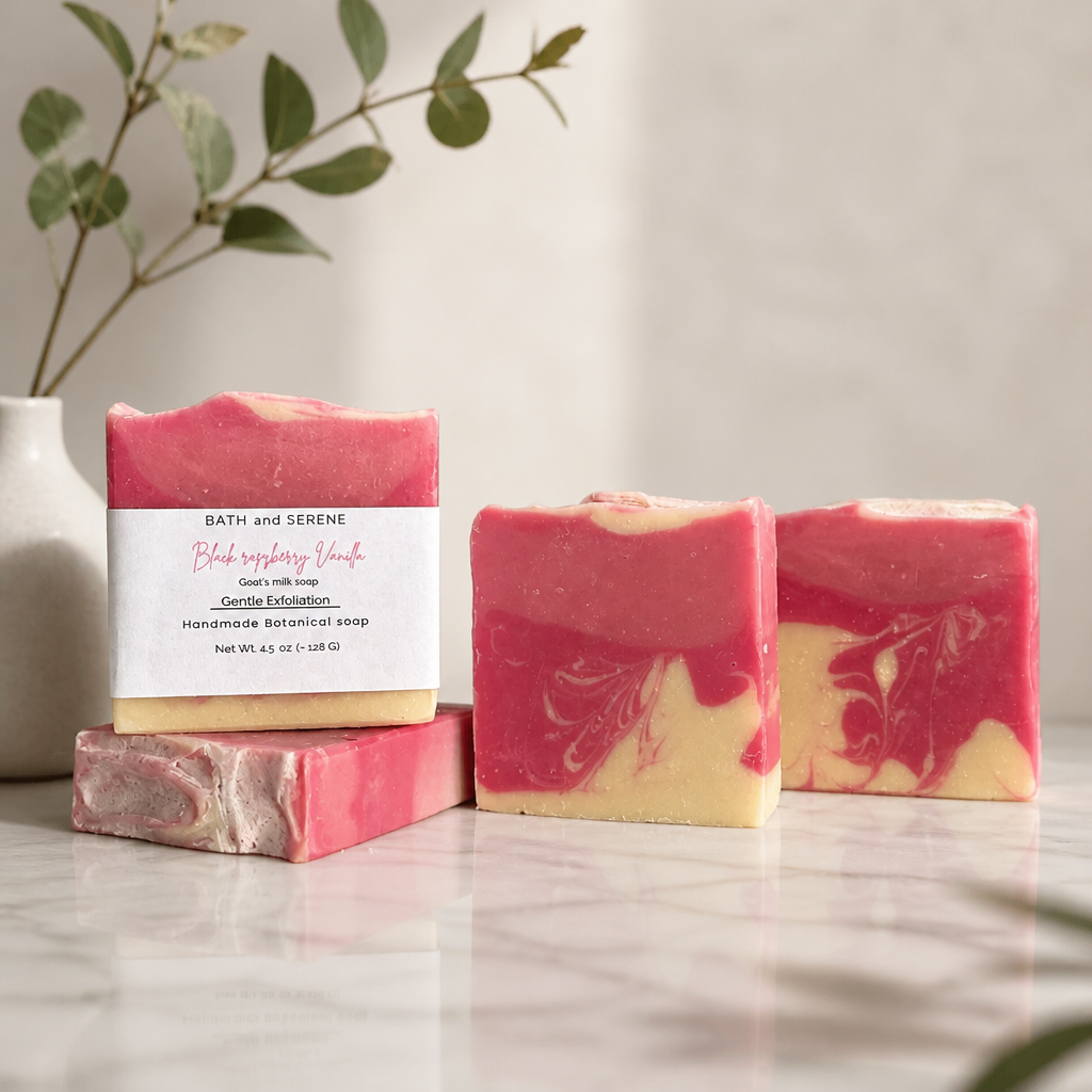 Black Raspberry Vanilla Soap Bar 4.5 oz