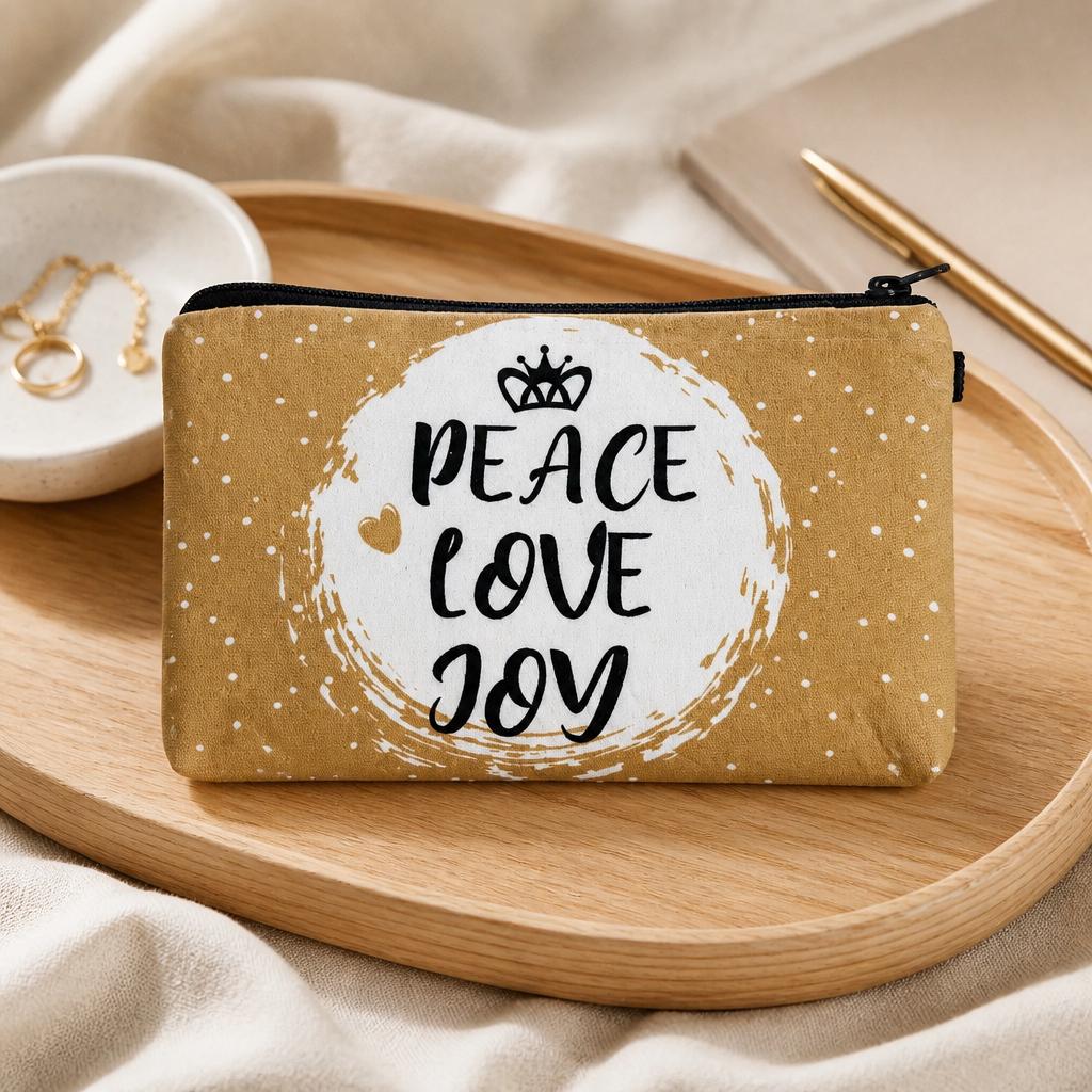 Cosmetic Pouch for Women Travel Zipper Organizer