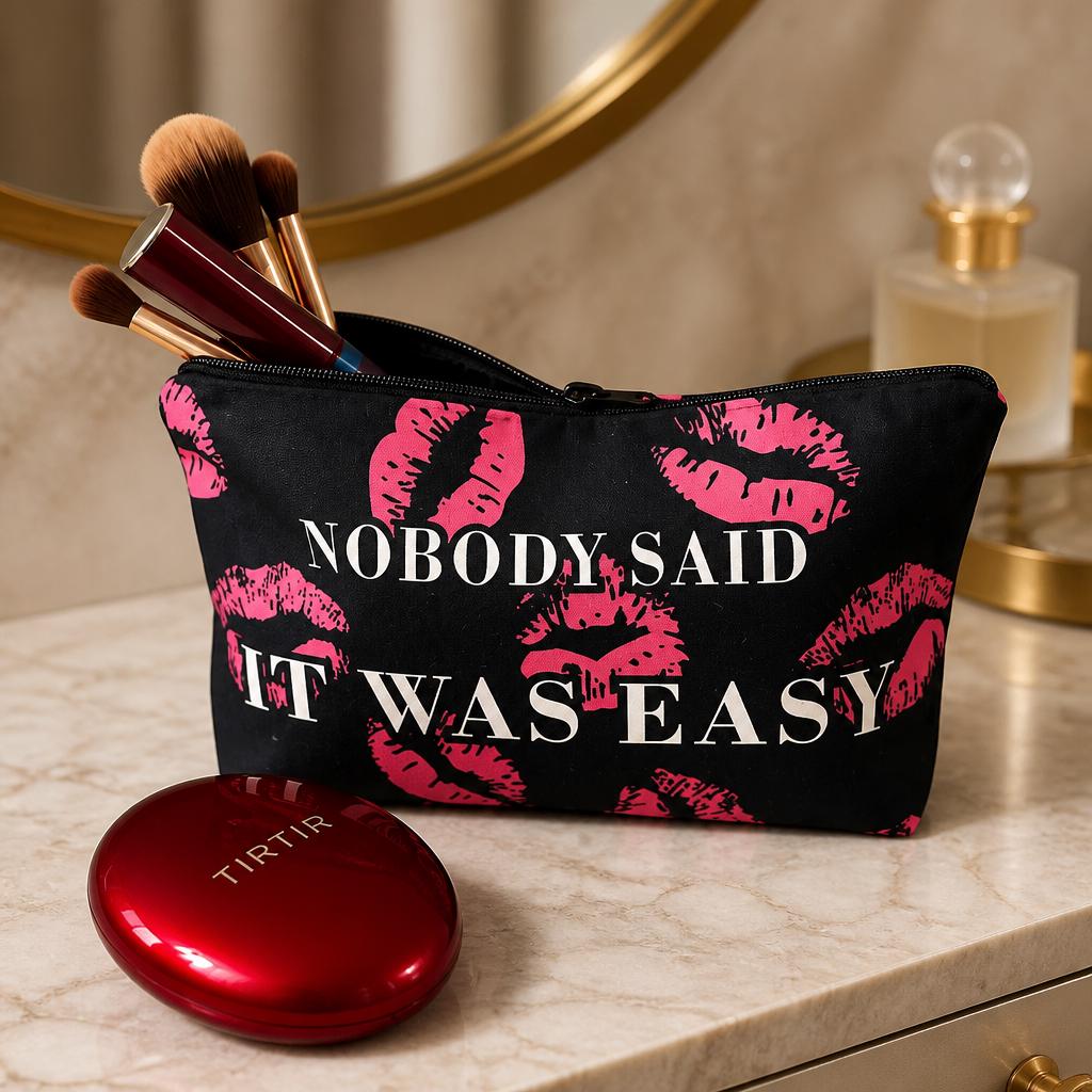 Cosmetic Pouch for Women Travel Zipper Organizer