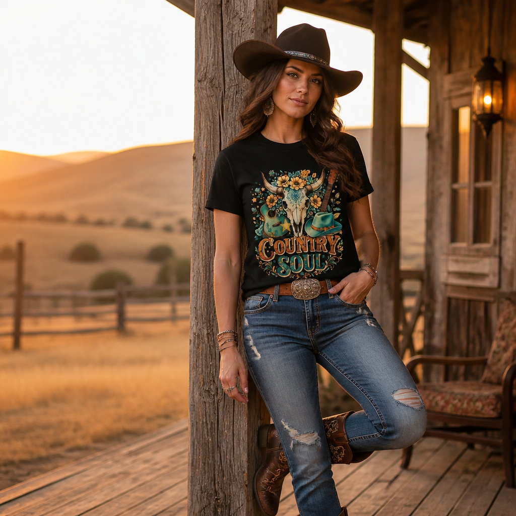 Western Country Shirt - Country Soul