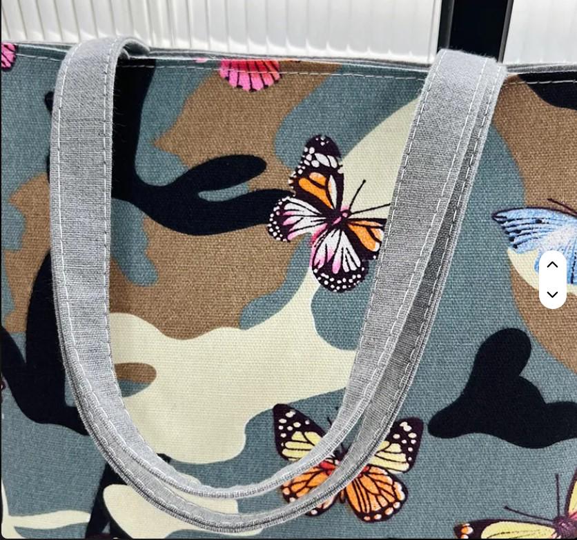 Colorful Canvas Tote Shoulder Bags