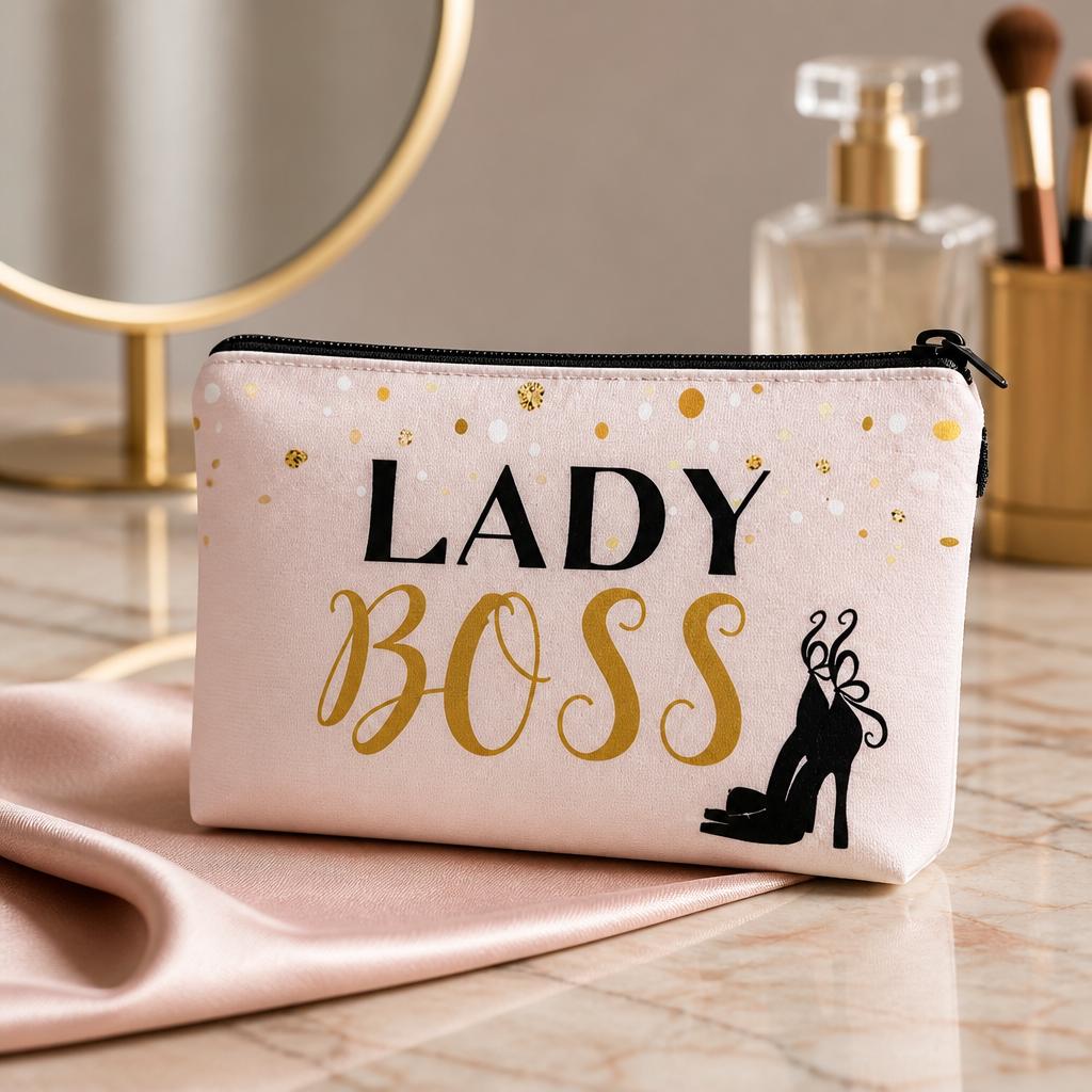 Cosmetic Pouch for Women Travel Zipper Organizer
