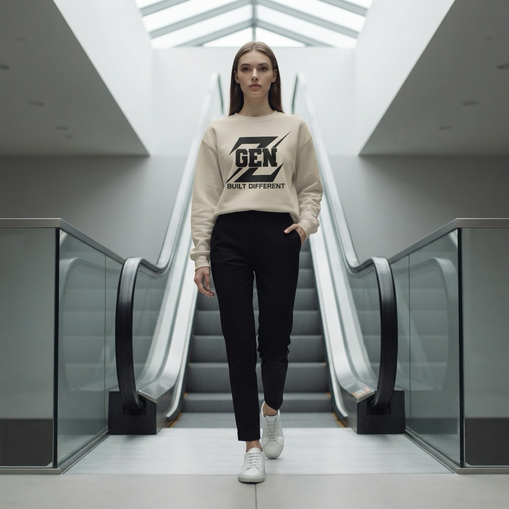 GEN Built Different Graphic Sweatshirt