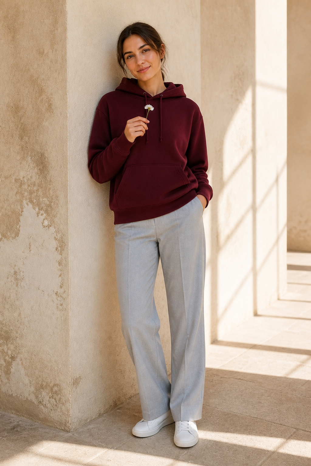 Midweight Plain Heritage Hoodie