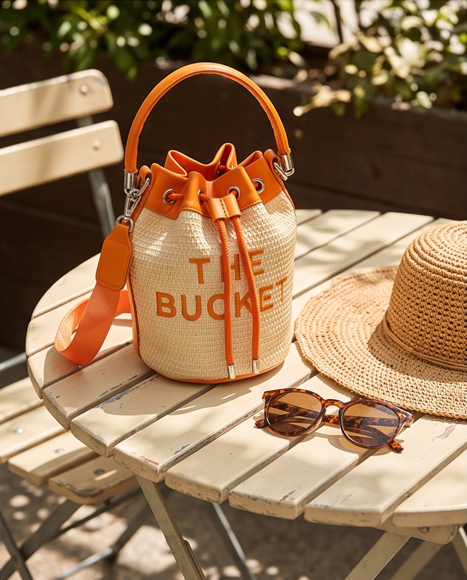 Mini Drawstring Bucket Bag | Lightweight Shoulder Cinch Pouch