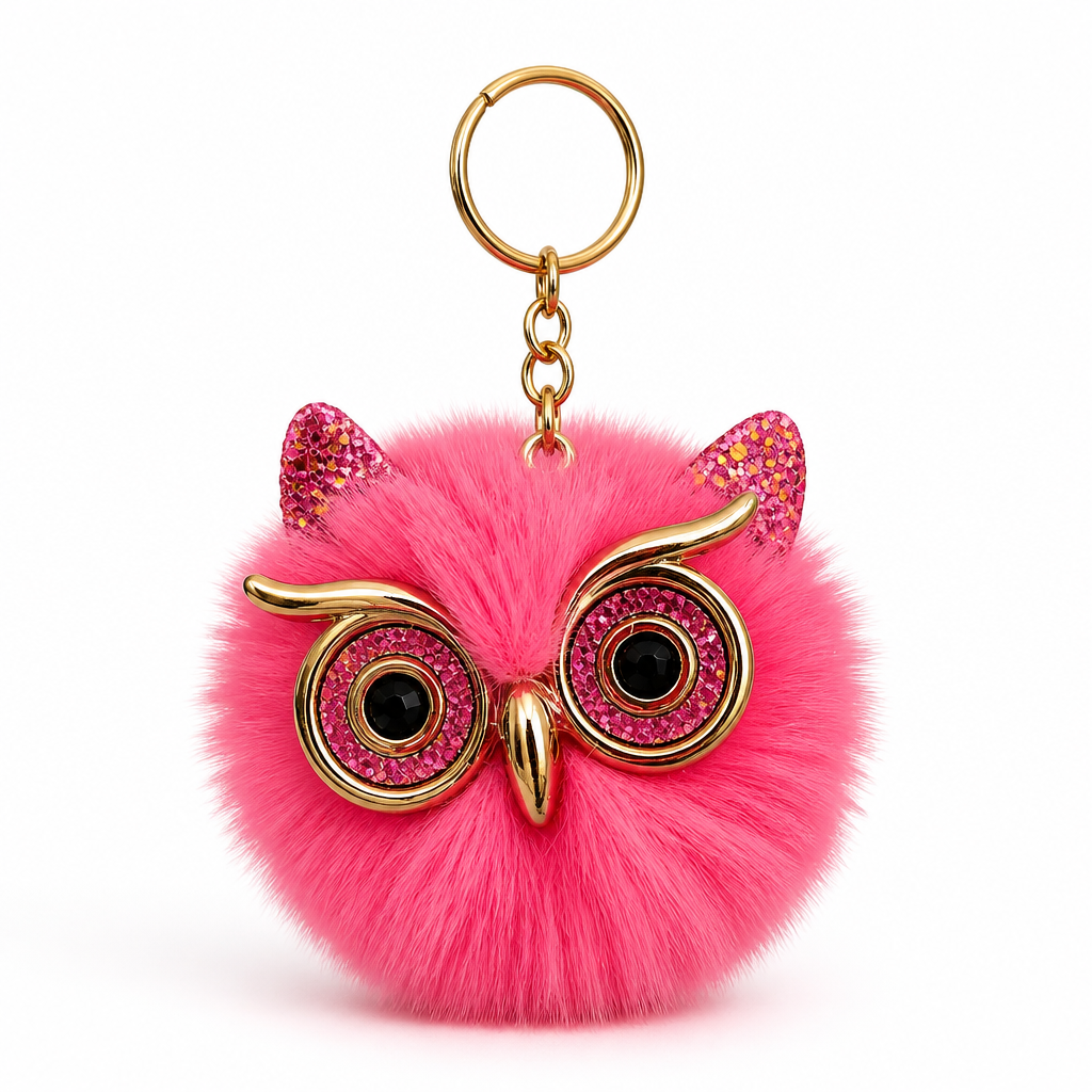 Cute Owl Keychain