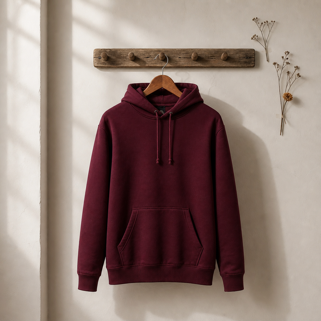 Midweight Plain Heritage Hoodie