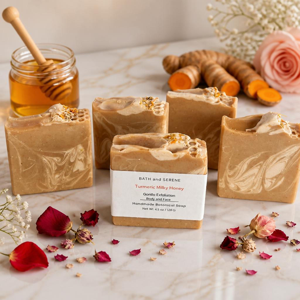 Turmeric Milky Honey Soap Bar 4.5 oz