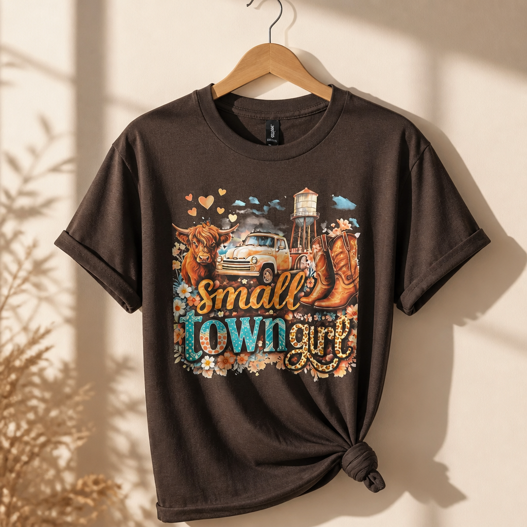 Saddle Brown Cowboy Boot Shirt