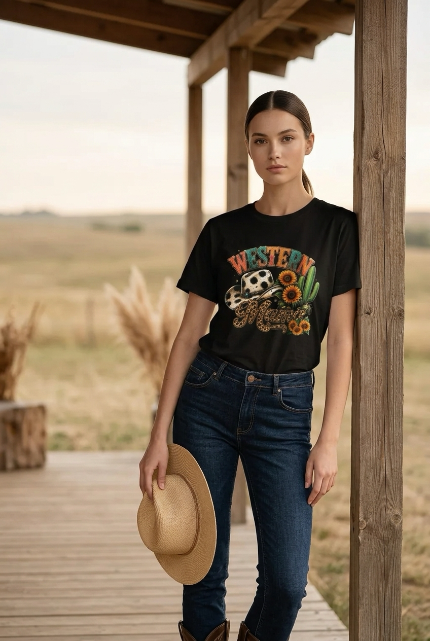 Western Mama T-shirt